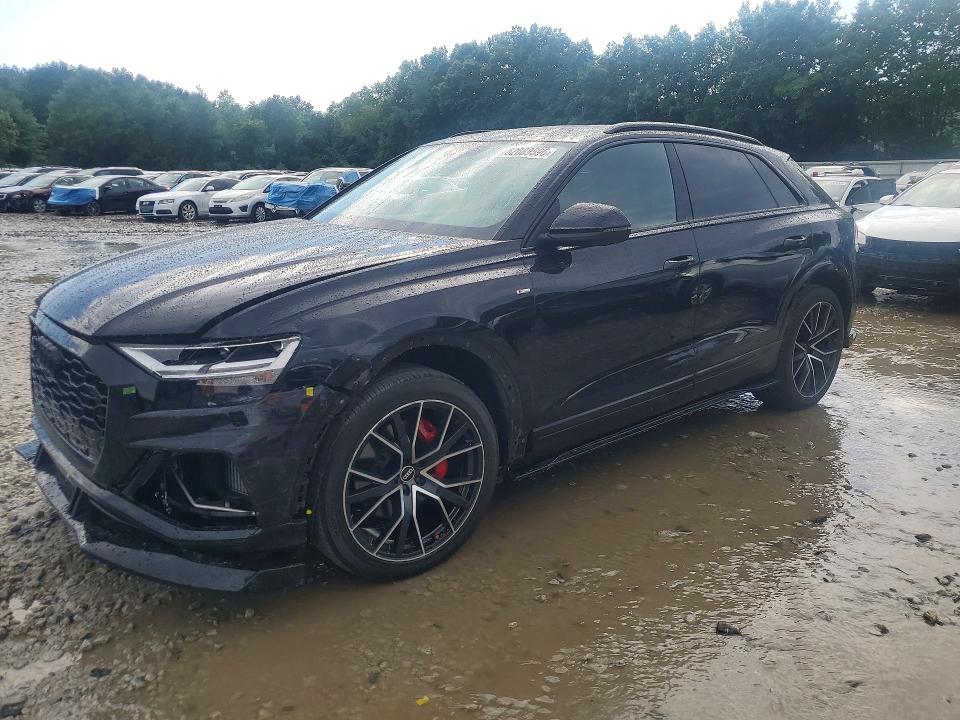 2021 Audi Q8 VIN WA1EVAF11MD020344 — COPART salvage auction photo