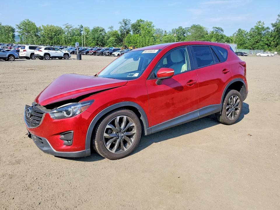 2016 Mazda Cx-5 VIN JM3KE4DY3G0914987 COPART salvage auction — FRONT END, NY - MV-907A SALVAGE CERTIFICATE, sold $350 on 2026-07-21 (photo 1)