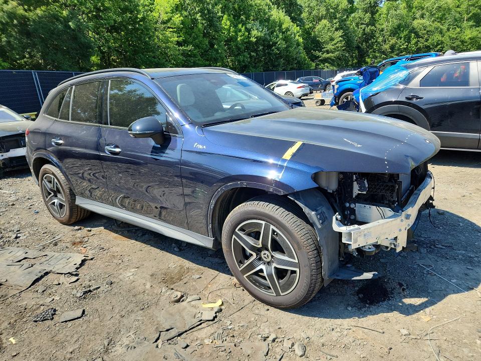 2023 Mercedes-benz Glc VIN W1NKM4HB7PU020512 COPART salvage auction — FRONT END, Md - Cert Of Salvage > 75% Damage, sold $20,700 on 2026-08-21 (photo 4)