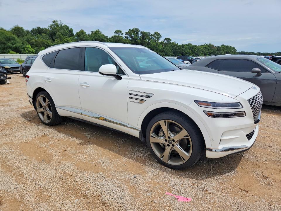 2021 Genesis Gv80 VIN KMUHCESC3MU072305 COPART salvage auction — MECHANICAL, Salvage Title, sold $10,700 on 2026-09-29 (photo 4)
