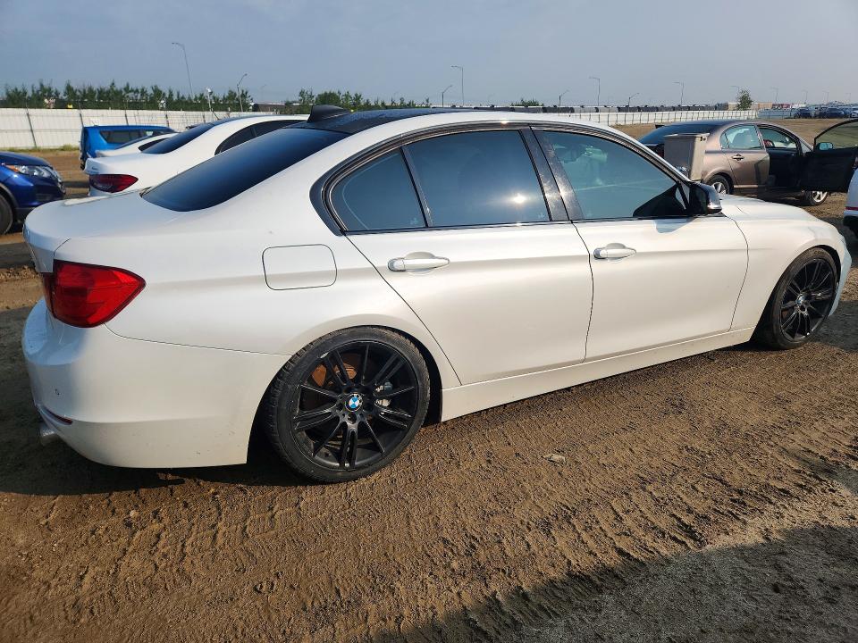 2013 BMW 3 series VIN WBA3B9C53DF585384 COPART salvage auction — UNDERCARRIAGE, AB - BOS - SALVAGE, sold $875 on 2026-07-30 (photo 3)