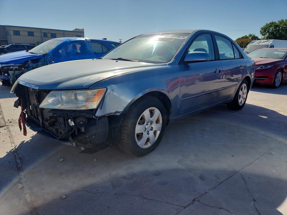 2010 Hyundai Sonata VIN 5NPET4AC4AH623459 COPART salvage auction — FRONT END, Fl - Cert Of Title Slvg Rebuildable, sold $550 on 2026-07-30 (photo 1)