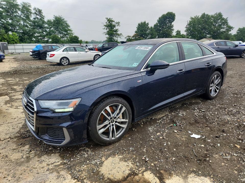 2022 Audi A6 VIN WAUK2BF25NN037737 — COPART salvage auction photo