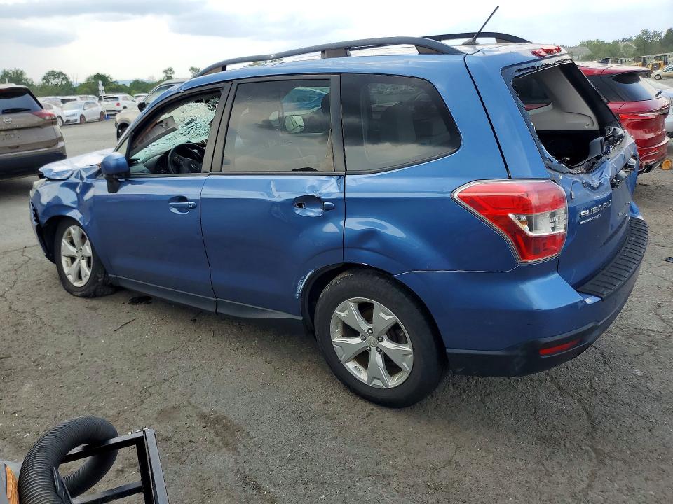 2015 Subaru Forester VIN JF2SJAFC4FH528486 COPART salvage auction — FRONT END, Pa - Certificate Of Salvage, sold $825 on 2026-07-31 (photo 2)
