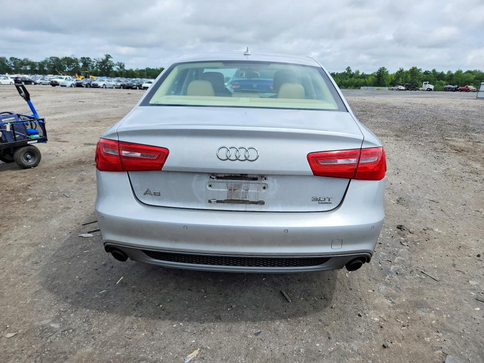 2015 Audi A6 VIN WAUHGAFC5FN004690 COPART salvage auction — FRONT END, Va - Cert Of Title - Salvage, sold $5,300 on 2026-07-29 (photo 6)