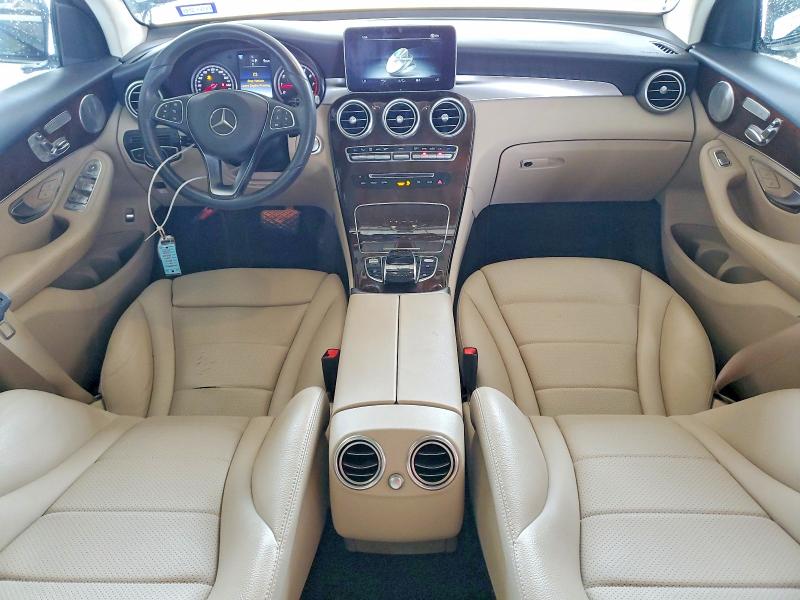 2016 Mercedes-benz Glc VIN WDC0G4JB4GF071285 COPART salvage auction — FRONT END, Tx - Salvage Vehicle Title, sold $5,300 on 2026-07-17 (photo 8)