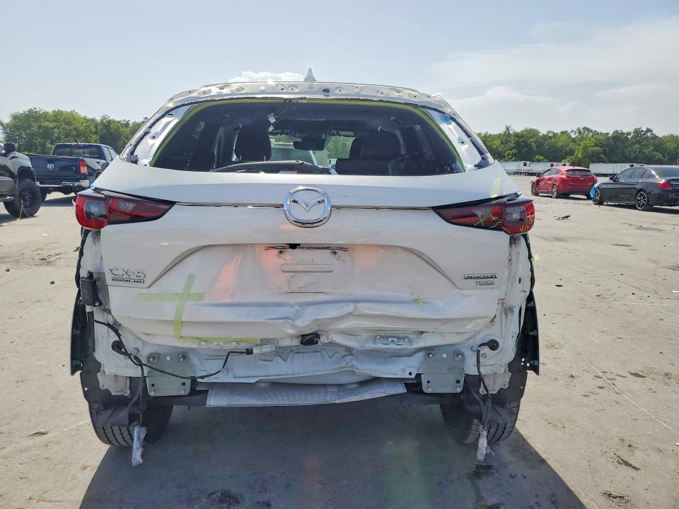 2025 Mazda Cx-90 VIN JM3KKAHD3S1255665 COPART salvage auction — SIDE, Fl - Cert Of Title Slvg Rebuildable, sold $11,300 on 2026-08-24 (photo 6)