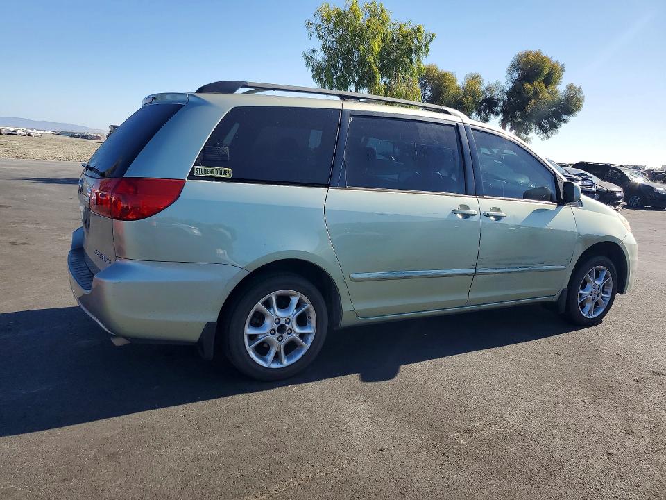 2006 Toyota Sienna VIN 5TDZA22C66S509507 COPART salvage auction — SIDE, CA - SALVAGE CERTIFICATE, sold $1,000 on 2026-07-27 (photo 3)