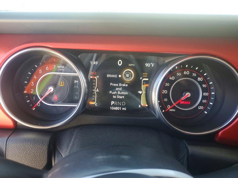 2019 Jeep Wrangler / VIN 1C4HJXFN6KW546541 COPART salvage auction — FRONT END, Ca - Salvage Certificate, sold $9,400 on 2026-08-25 (photo 9)