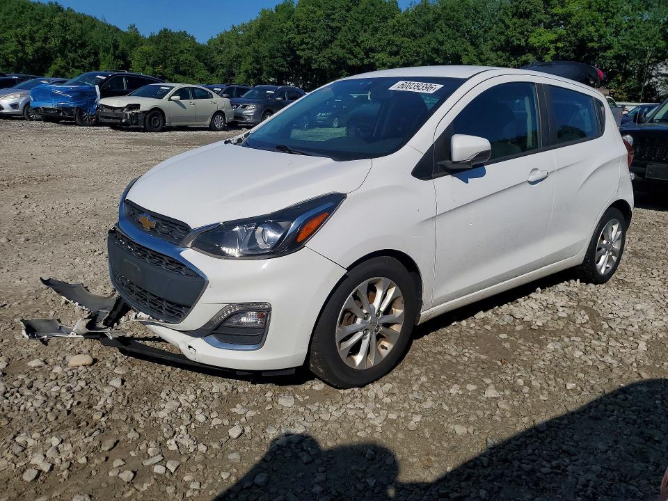 2020 Chevrolet Spark VIN KL8CD6SA8LC448640 COPART salvage auction — FRONT END, Ma - Cert Of Title-Salvage, sold $1,550 on 2026-07-15 (photo 1)