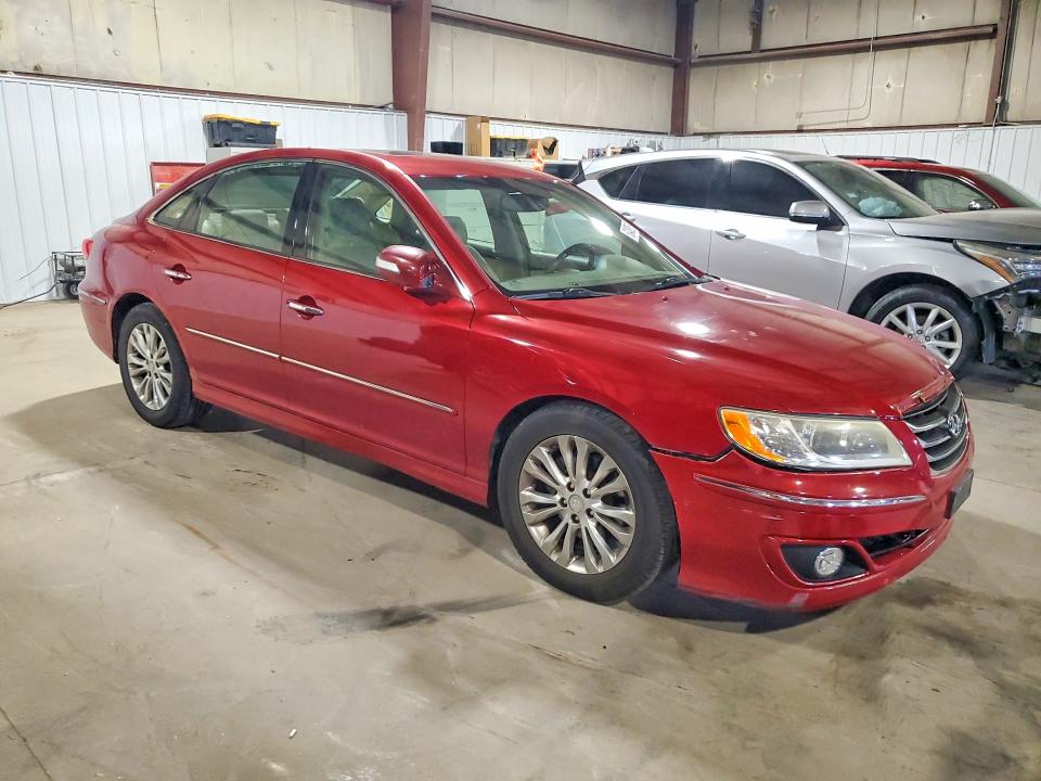 2011 Hyundai Azera VIN KMHFC4DF7BA538615 COPART salvage auction — FRONT END, IA - CERTIFICATE OF TITLE, sold $725 on 2026-07-15 (photo 4)
