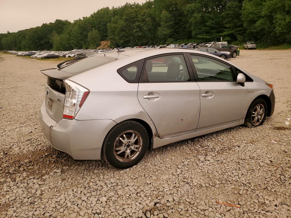 2010 Toyota Prius VIN JTDKN3DU7A0106293 COPART salvage auction — FRONT END, Ma - Cert Of Title-Reconstrctd Coll, sold $375 on 2026-07-22 (photo 3)