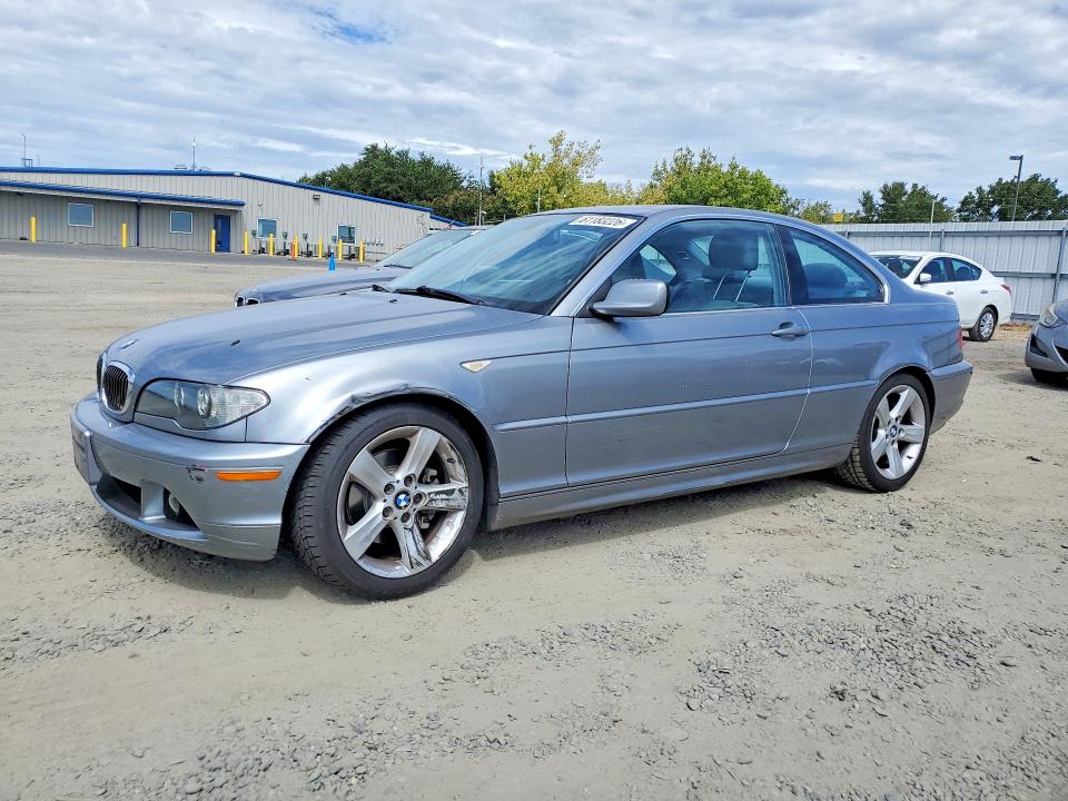 2005 BMW 3er VIN WBABD33445JY98887 COPART salvage auction — FRONT END, Ca - Salvage Certificate, sold $1,750 on 2026-08-04 (photo 1)