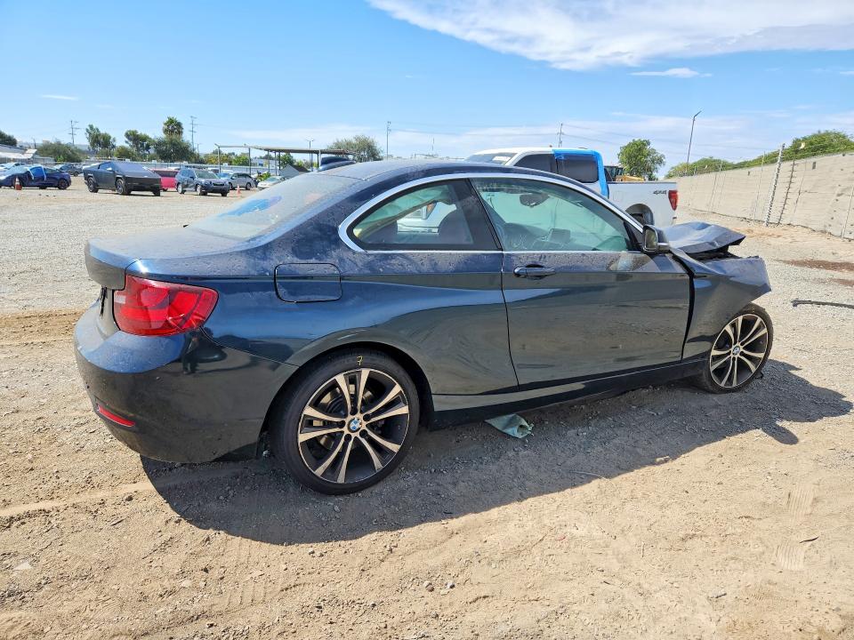 2015 BMW 2er VIN WBA1F9C5XFVW98768 COPART salvage auction — FRONT END, CA - SALVAGE CERTIFICATE, sold $125 on 2026-07-28 (photo 3)