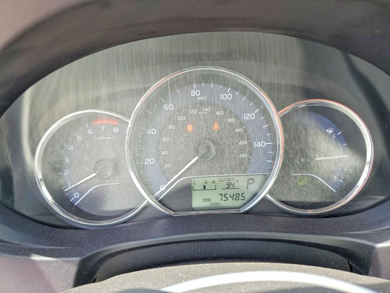 2015 Toyota Corolla VIN 5YFBPRHE4FP184091 COPART salvage auction — HAIL, Ia - Cert Of Title-Salvage Title, sold $80 on 2026-07-24 (photo 9)