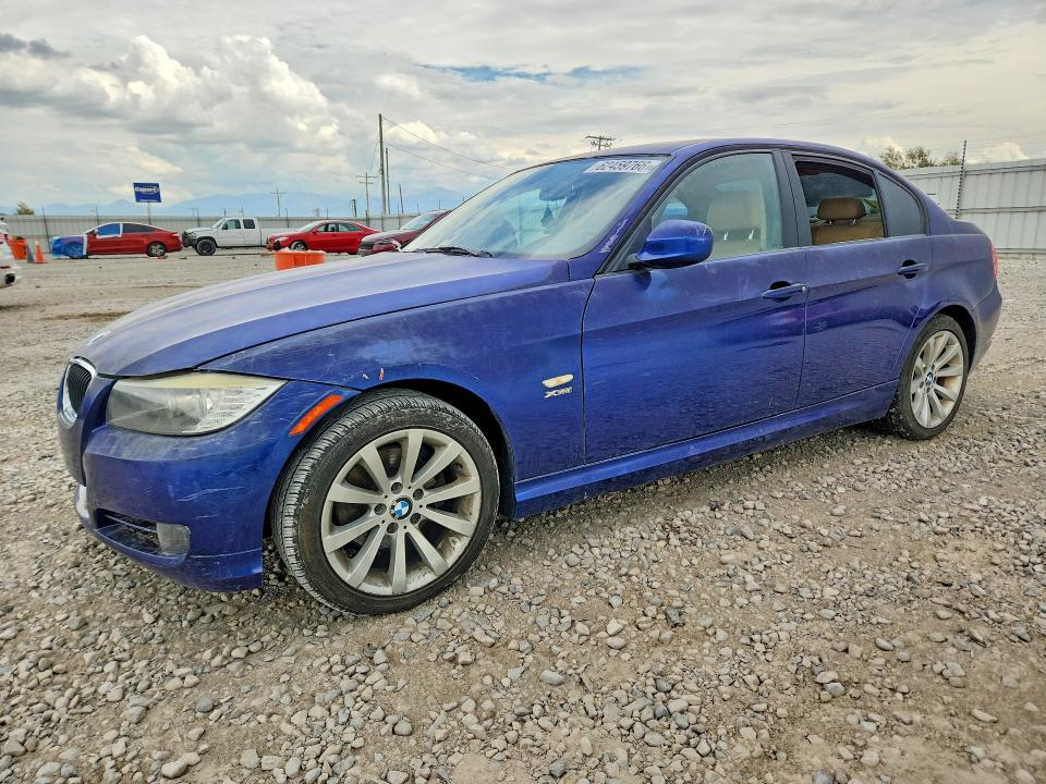 2011 BMW 3 series VIN WBAPK7C5XBA972756 COPART salvage auction — MINOR DENT/SCRATCHES, UT - CERTIFICATE OF TITLE, sold $400 on 2026-08-04 (photo 1)