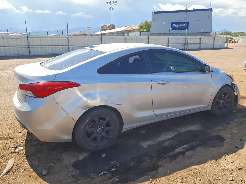 2013 Hyundai Elantra VIN KMHDH6AE8DU003598 COPART salvage auction — FRONT END, CO - SALVAGE TITLE (P), sold $675 on 2026-07-27 (photo 3)