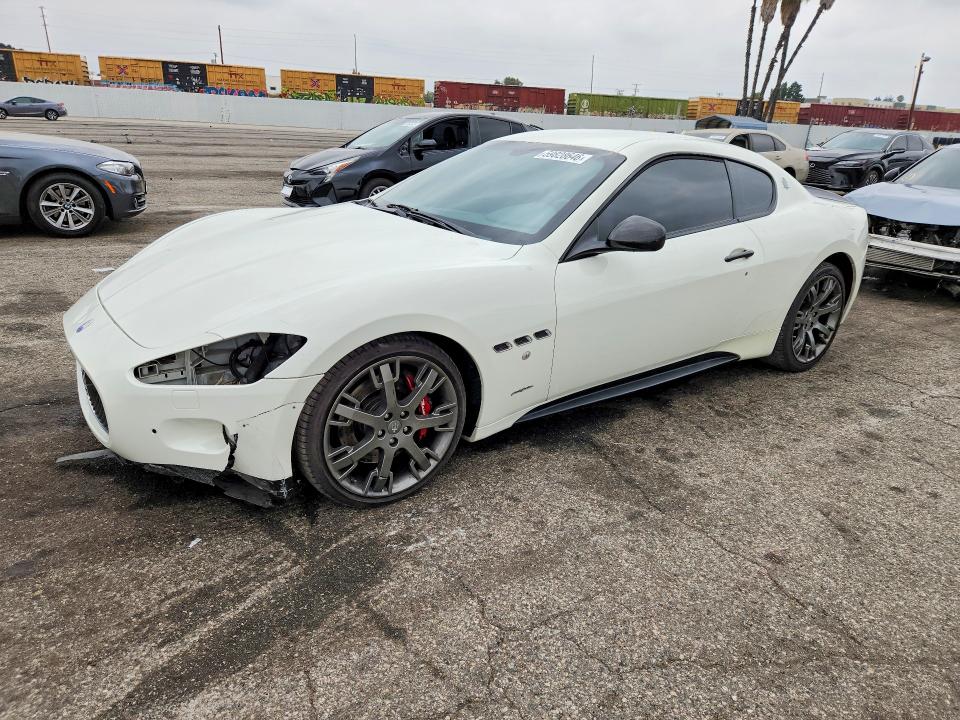 2010 Maserati Granturismo VIN ZAM45KLA1A0052821 COPART salvage auction — FRONT END, Mi - Dis/Dlr/Exp Only Salvage Title, sold $13,800 on 2026-07-10 (photo 1)