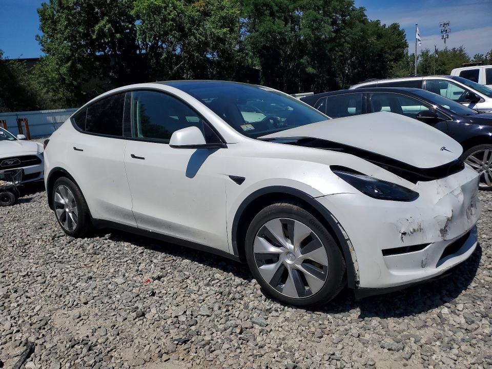 2023 Tesla Model y VIN 7SAYGAEE7PF778223 COPART salvage auction — FRONT END, Ma - Cert Of Title-Salvage, sold $125 on 2026-07-29 (photo 4)