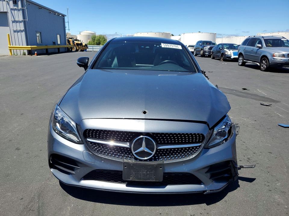 2023 Mercedes-benz C-klasse VIN W1KWJ8DB4PG119730 COPART salvage auction — FRONT END, Ca - Salvage Certificate, sold $3,000 on 2026-07-29 (photo 5)