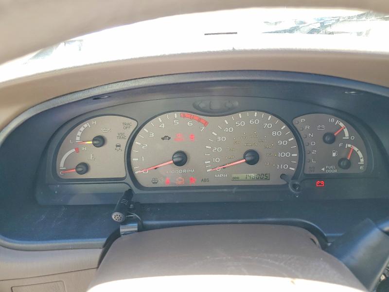 2004 Toyota Sequoia VIN 5TDZT34AX4S238234 COPART salvage auction — FRONT END, Nv - Salvage Title, sold $625 on 2026-07-22 (photo 9)