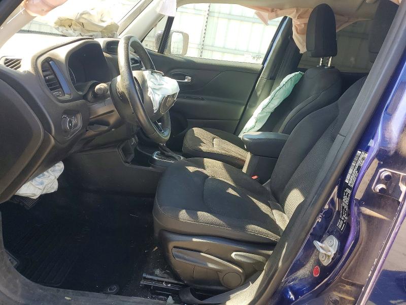 2018 Jeep Renegade VIN ZACCJABB0JPG74899 COPART salvage auction — FRONT END, Ca - Salvage Certificate, sold $850 on 2026-07-23 (photo 7)