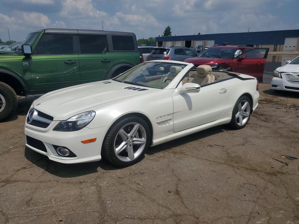 2009 Mercedes-benz Sl-klasse VIN WDBSK71F99F151975 COPART salvage auction — WATER/FLOOD, Oh - Cert Of Title-Salvage Flood, sold $10,600 on 2026-08-11 (photo 1)