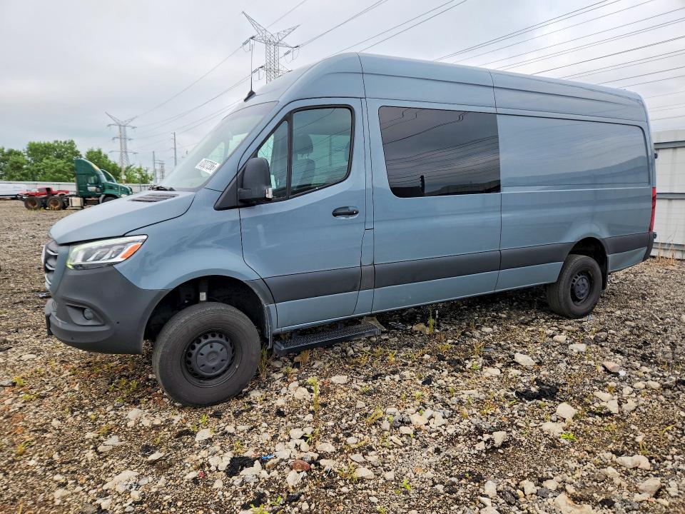 2024 Mercedes-benz Sprinter VIN W1W4NCVY5RP640264 — COPART salvage auction photo