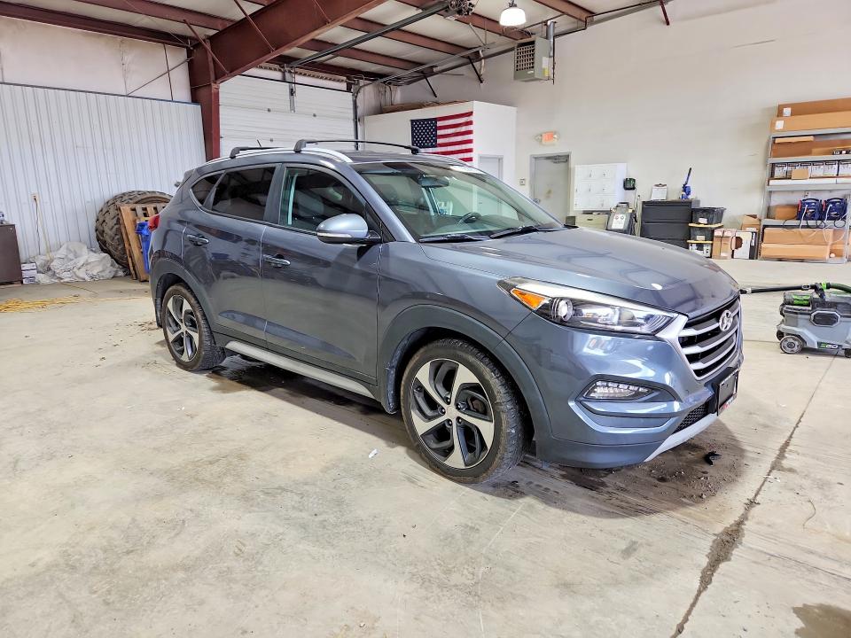 2017 Hyundai Tucson VIN KM8J3CA27HU498744 COPART salvage auction — MECHANICAL, Wv - Certificate Of Title, sold $375 on 2026-07-24 (photo 4)