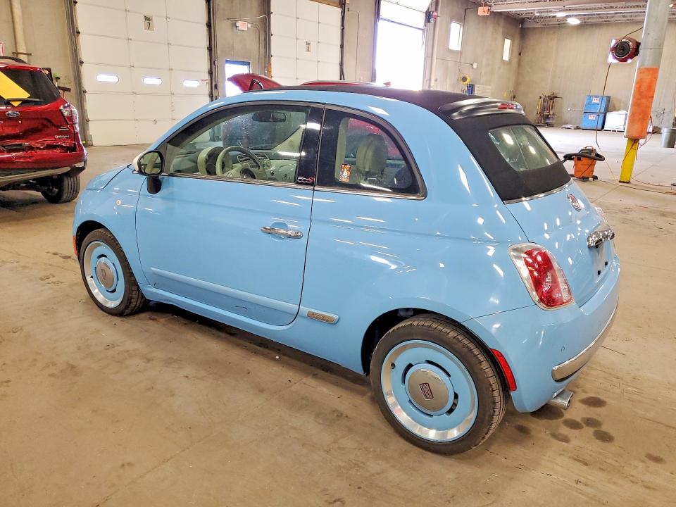 2015 Fiat 500 VIN 3C3CFFER9FT716577 COPART salvage auction — SIDE, Mn - Cert Of Title-Prior Salvage, sold $3,800 on 2026-08-06 (photo 2)