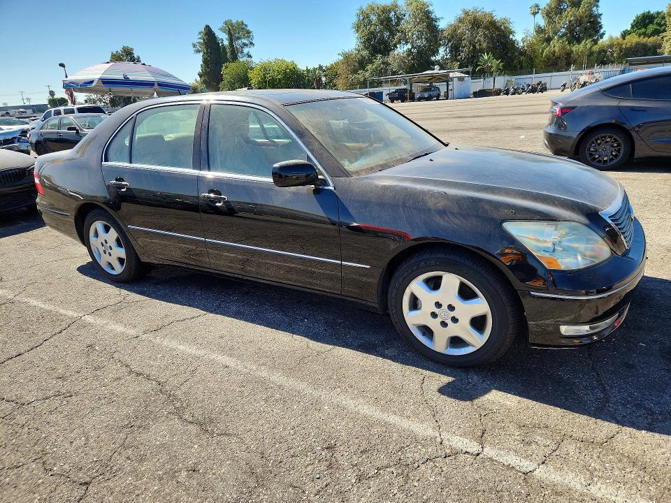 2005 Lexus Ls 430 VIN JTHBN36F350177364 COPART salvage auction — MINOR DENT/SCRATCHES, CA - DIS/DLR/EXP ONLY CLEAN TITLE, sold $10,200 on 2026-07-17 (photo 4)
