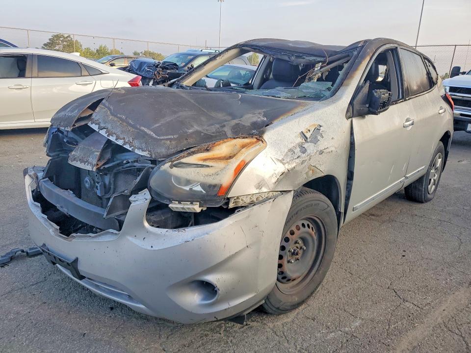 2015 Nissan Rogue VIN JN8AS5MT1FW165310 COPART salvage auction — BURN, OH - CERT OF TITLE-SALVAGE, sold $90 on 2026-07-15 (photo 1)
