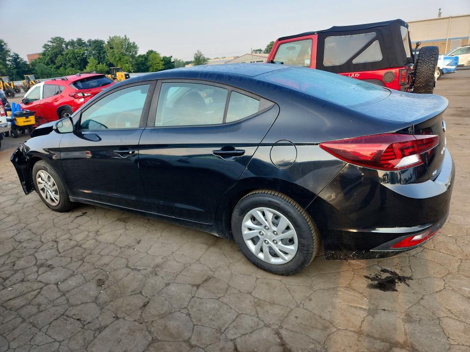 2019 Hyundai Elantra VIN KMHD74LF7KU854995 COPART salvage auction — FRONT END, Ct - Cert Of Title-Salvage, sold $1,800 on 2026-07-31 (photo 2)