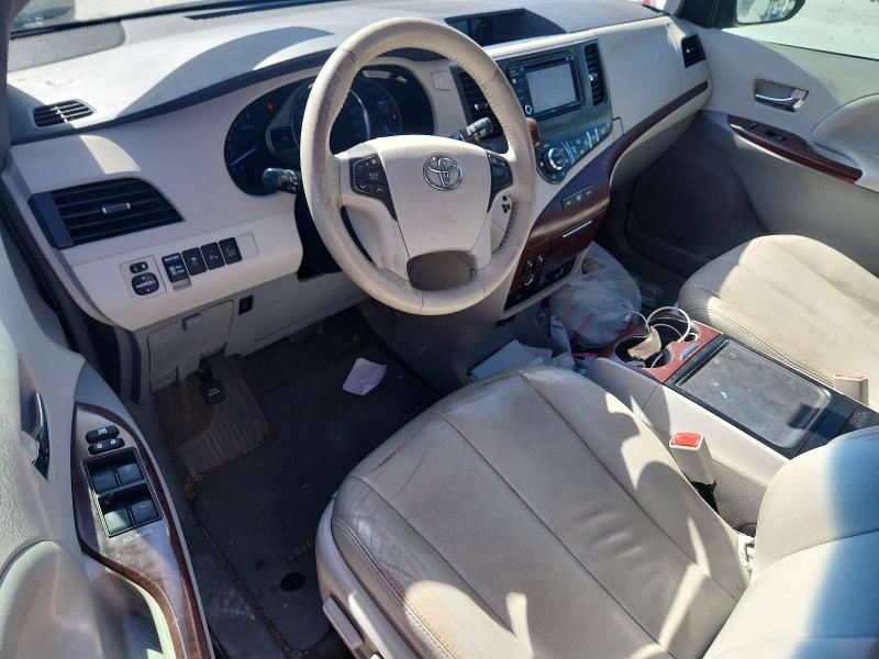 2013 Toyota VIN 5TDYK3DC5DS389627 COPART salvage auction — REAR END, Tx - Salvage Vehicle Title, sold $350 on 2026-07-21 (photo 8)