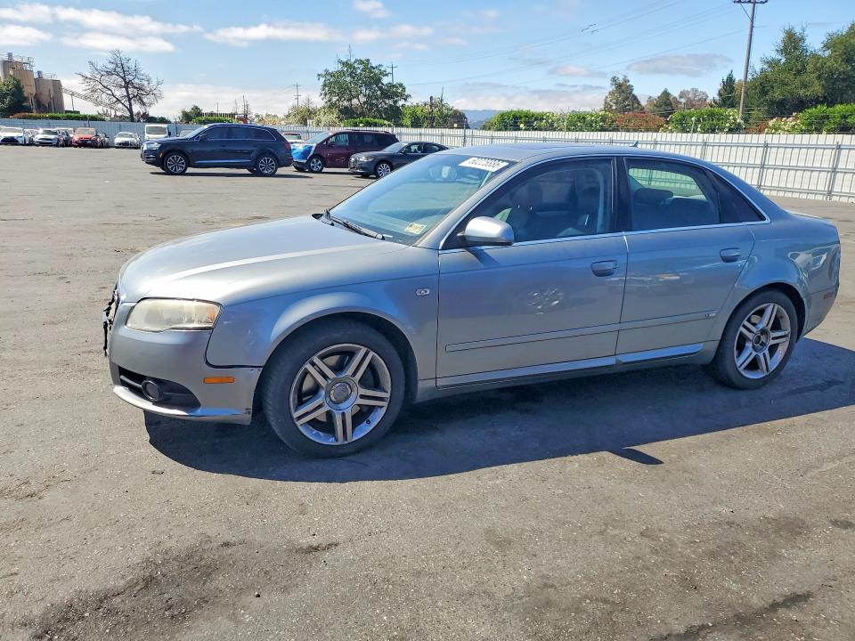 2008 Audi A4 VIN WAUAF78E58A120925 COPART salvage auction — FRONT END, CA - SALVAGE CERTIFICATE, sold $500 on 2026-07-14 (photo 1)