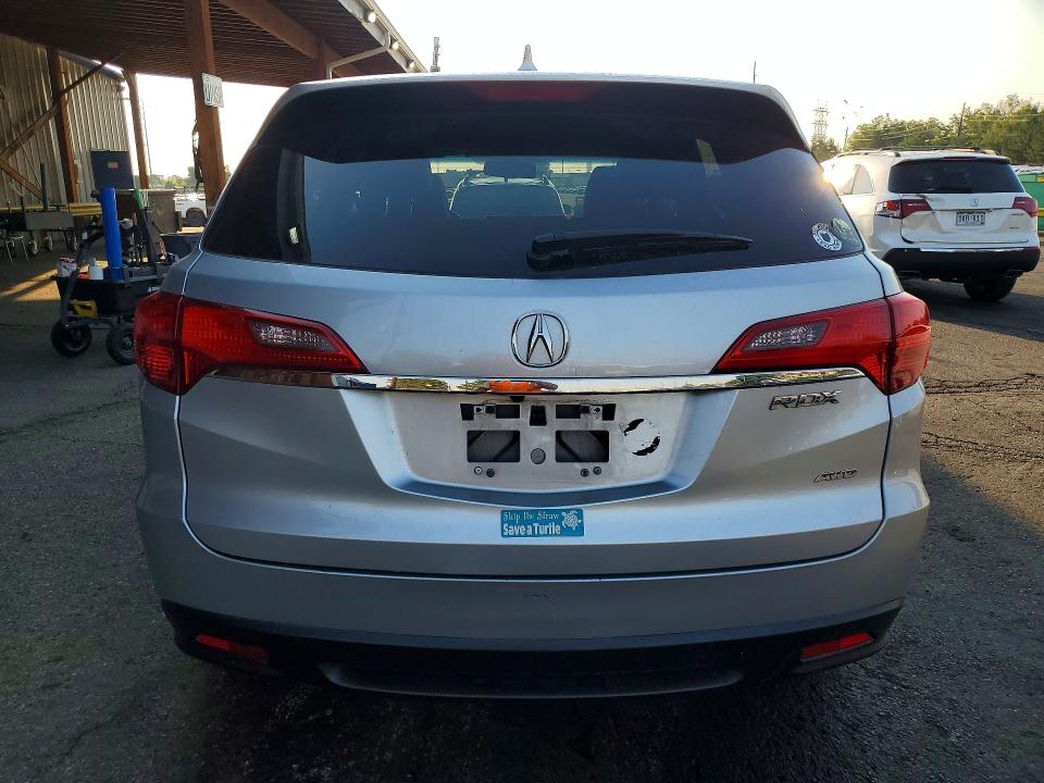 2014 Acura VIN 5J8TB4H35EL022175 COPART salvage auction — REAR END, Co - Bill Of Sale-Parts Only, sold $325 on 2026-07-28 (photo 6)