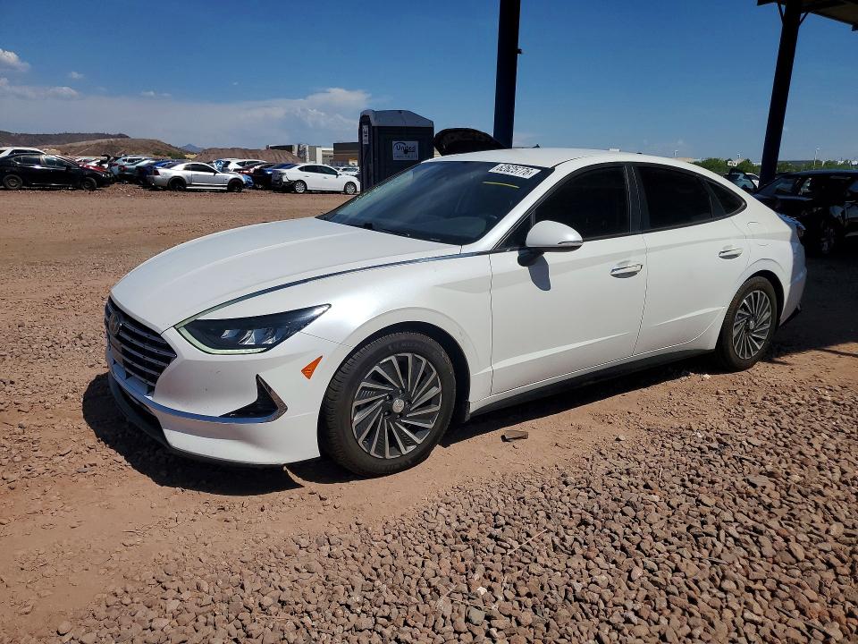 2020 Hyundai Sonata VIN KMHL34JJ4LA009930 COPART salvage auction — REAR END, Az - Cert Of Title - Salvage, sold $1,100 on 2026-07-30 (photo 1)