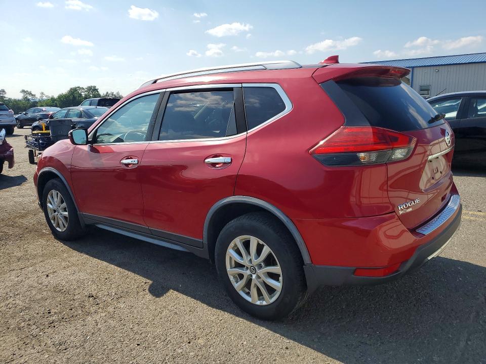 2017 Nissan Rogue VIN JN8AT2MV6HW277018 COPART salvage auction — FRONT END, Pa - Certificate Of Salvage, sold $2,100 on 2026-07-31 (photo 2)
