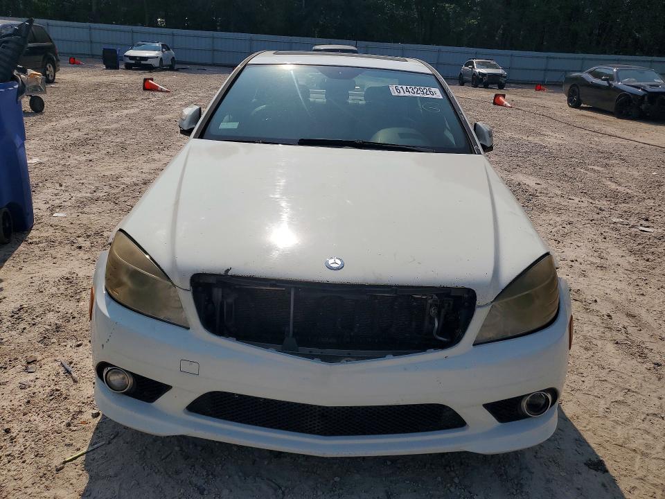 2008 Mercedes-benz C class VIN WDDGF54X48R030407 COPART salvage auction — FRONT END, NC - SALVAGE CERTIFICATE OF TITLE (P), sold $275 on 2026-08-21 (photo 5)