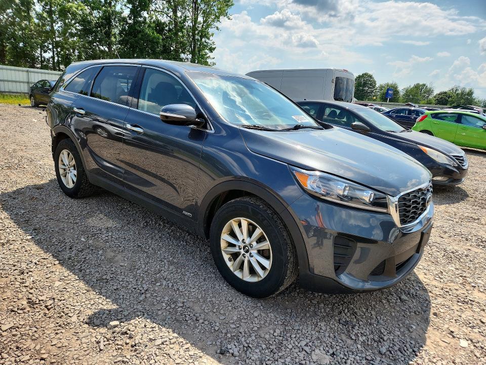2020 Kia Sorento VIN 5XYPGDA35LG678851 COPART salvage auction — REAR END, Ny - Mv-907A Salvage Certificate, sold $3,850 on 2026-07-15 (photo 4)