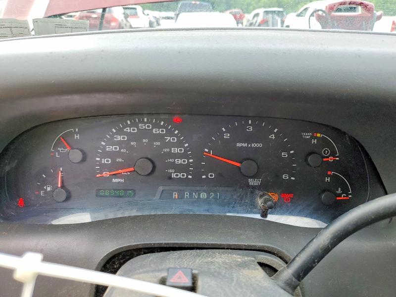 2004 Ford F-250 super duty VIN 1FTNX21L44EB74586 COPART salvage auction — UNDERCARRIAGE, PA - CERT OF TITLE, sold $1,350 on 2026-07-09 (photo 9)