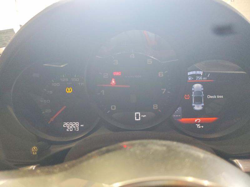 2019 Porsche Boxster VIN WP0CA2A83KS211307 COPART salvage auction — FRONT END, Va - Cert Of Title - Salvage, sold $18,800 on 2026-07-31 (photo 9)