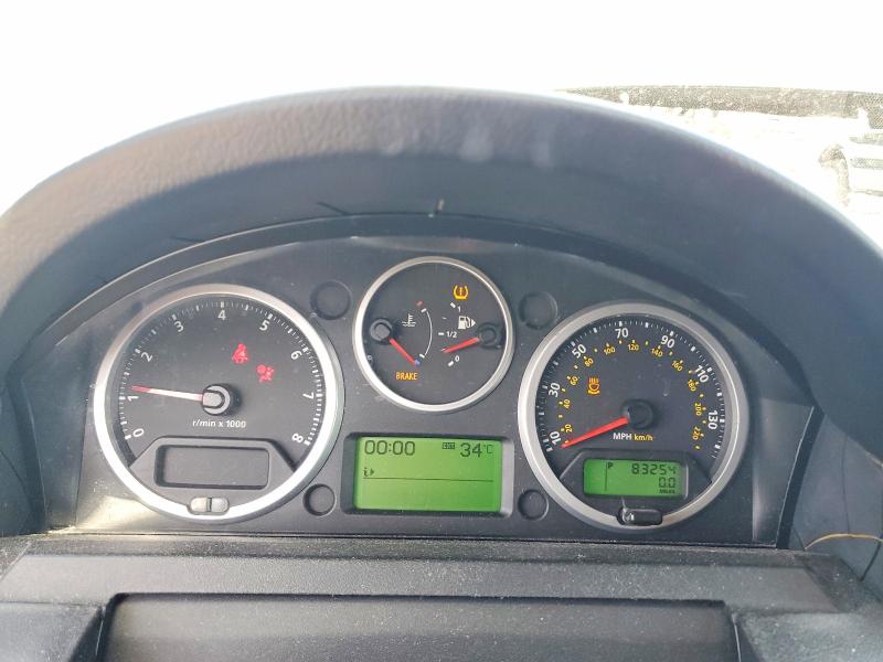 2008 Land rover Range rover sport VIN SALSH23468A143061 COPART salvage auction — FRONT END, FL - CERTIFICATE OF TITLE, sold $1,000 on 2026-07-22 (photo 9)