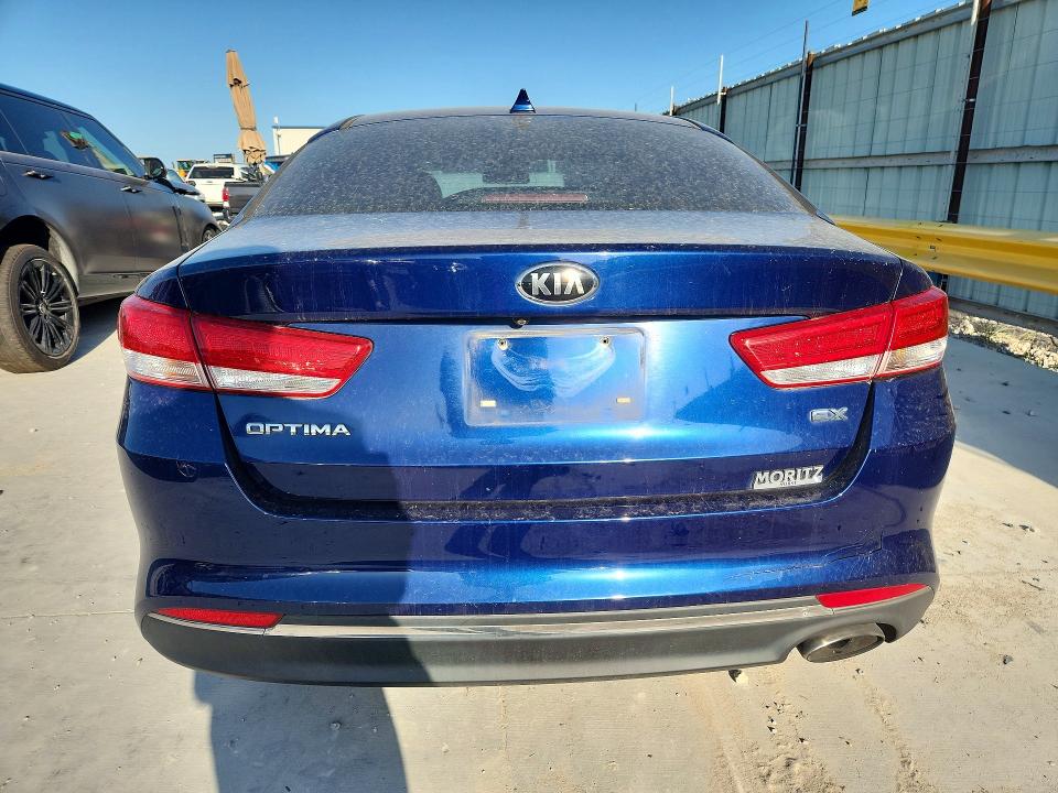 2016 Kia Optima VIN 5XXGU4L33GG083920 COPART salvage auction — MECHANICAL, Tx - Certificate Of Title, sold $175 on 2026-07-28 (photo 6)