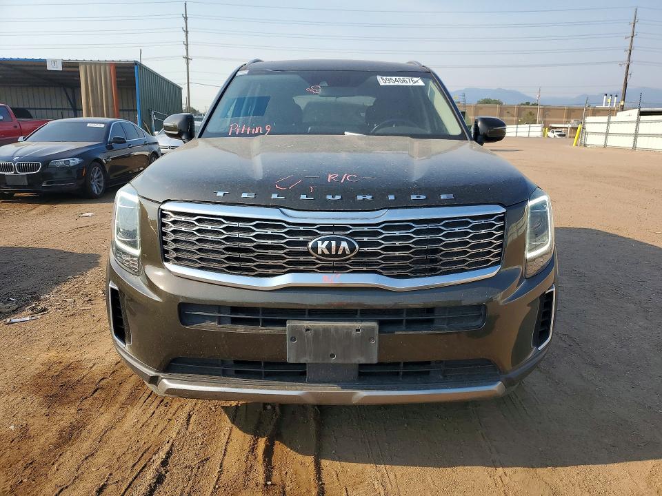 2020 Kia Telluride VIN 5XYP6DHC5LG013778 COPART salvage auction — REAR END, Co - Salvage Title, sold $6,700 on 2026-07-29 (photo 5)