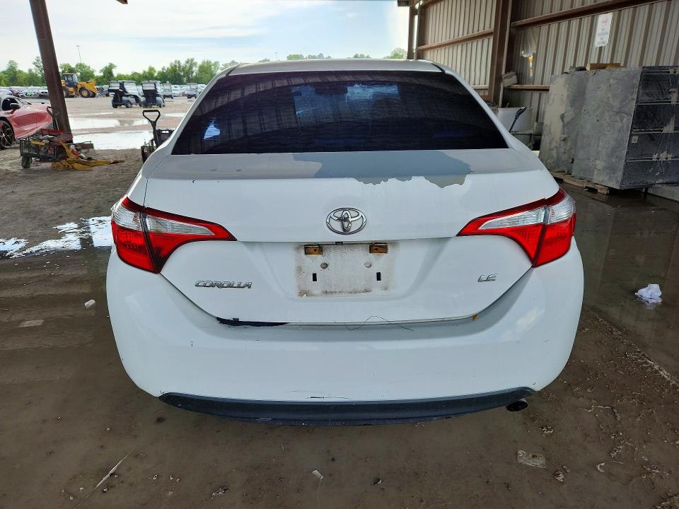2016 Toyota Corolla VIN 5YFBURHE4GP419762 COPART salvage auction — FRONT END, TX - SALVAGE VEHICLE TITLE (P), sold $800 on 2026-07-17 (photo 6)
