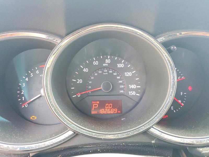 2012 Kia Sorento VIN 5XYKUDA69CG278076 COPART salvage auction — REAR END, MA - CERTIFICATE OF TITLE, sold $375 on 2026-07-23 (photo 9)
