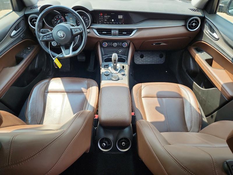 2021 Alfa romeo Stelvio VIN ZASPAKBNXM7D00195 COPART salvage auction — FRONT END, Il - Junking Cert Of A Vehicle, sold $6,600 on 2026-08-18 (photo 8)