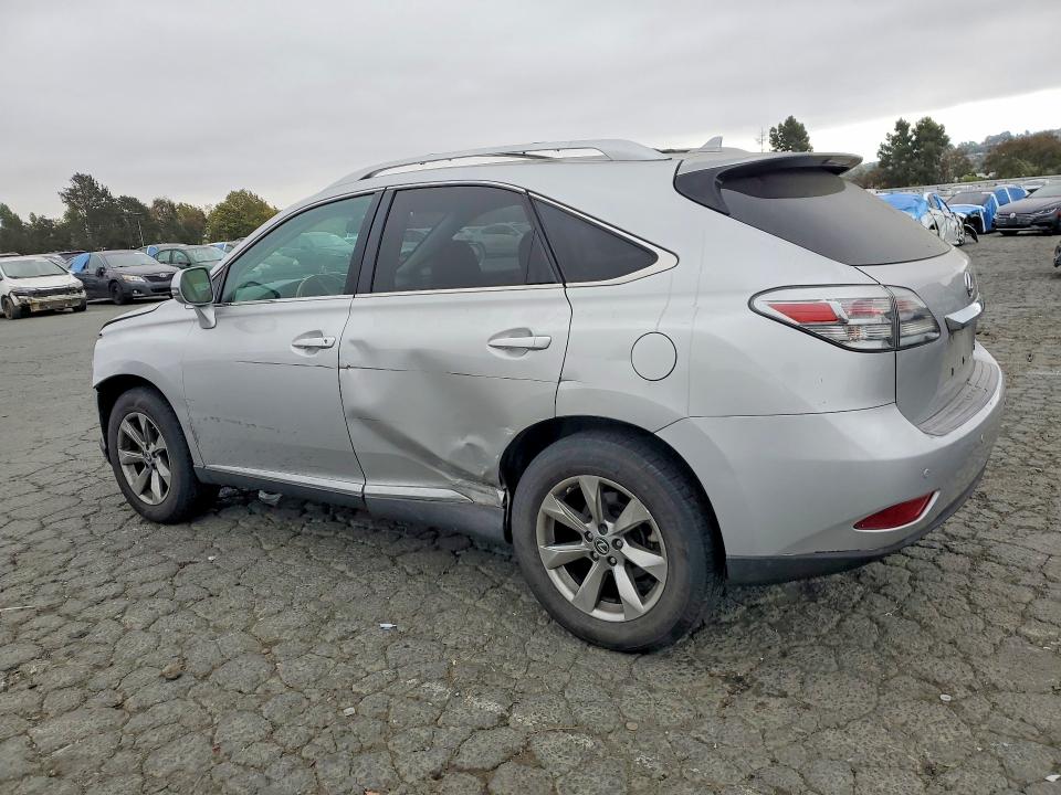 2011 Lexus Rx 350 VIN JTJBK1BA2B2011567 COPART salvage auction — SIDE, CA - SALVAGE CERTIFICATE, sold $2,150 on 2026-07-24 (photo 2)