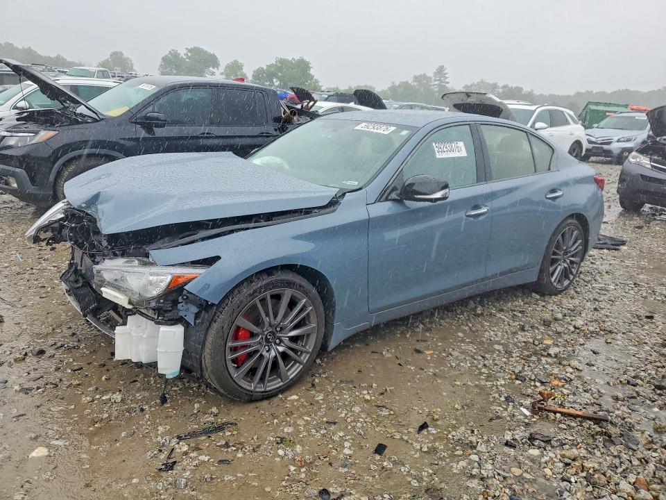 2023 Infiniti Q50 VIN JN1FV7DR8PM590631 — COPART salvage auction photo